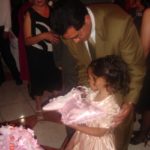 Padrino De La Quinceañera Con Zapatos Rosados y Elenita